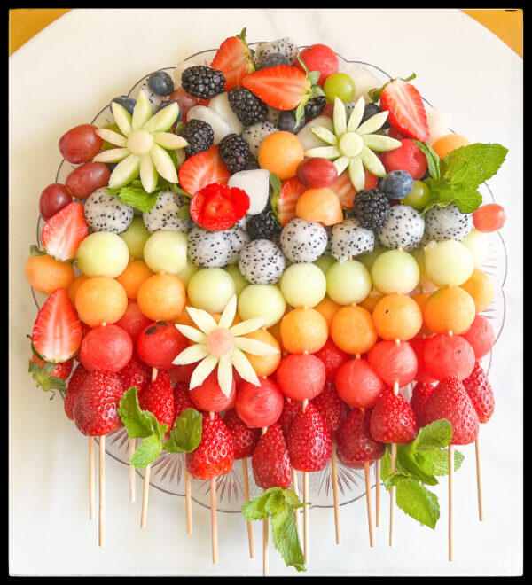 (SK 28) Skewers Platter (15 Skewers) – Fruit For Every Mood…!